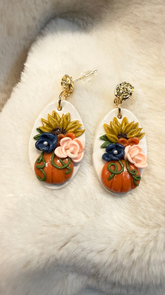 Pumpkin Floral