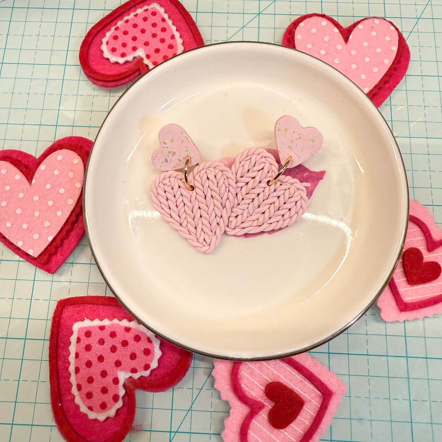 Knit My Heart Earrings