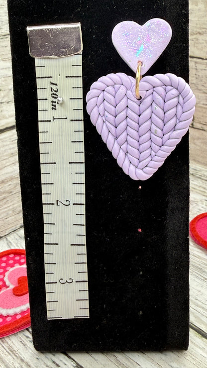 Knit My Heart Earrings